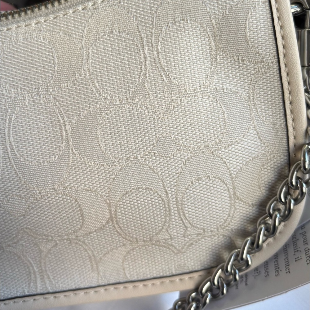 SOLD⛔️Authentic COACH 1941 Signature jacquard/Glovetanned turnlock zip  Crosby - Picture 13 of 16